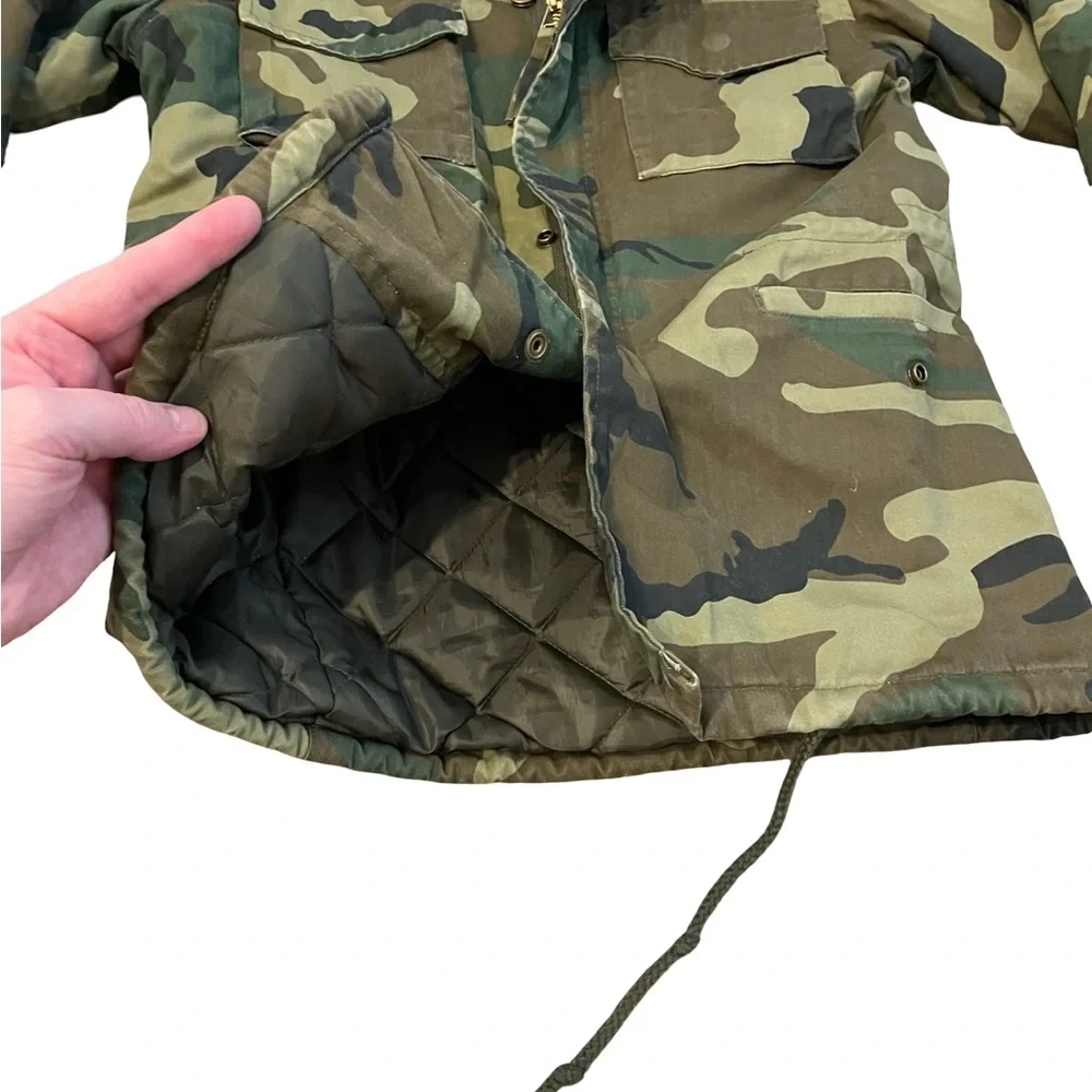 Rothco Green Camouflage Coat